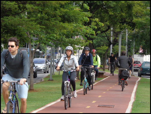 Relatório de Contagem de Ciclistas – Faria Lima 2015