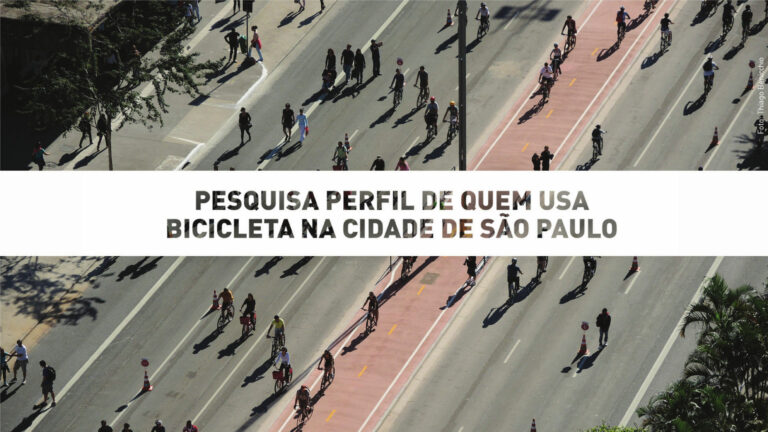Pesquisa: Perfil de quem usa bicicleta na cidade de São Paulo – Arquivo de apresentação