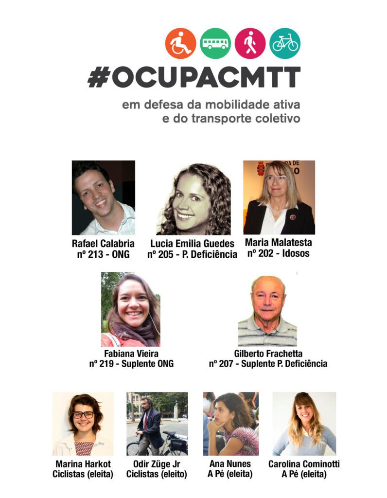 Neste sábado, vote na frente de mobilidade ativa para o CMTT - Ciclocidade