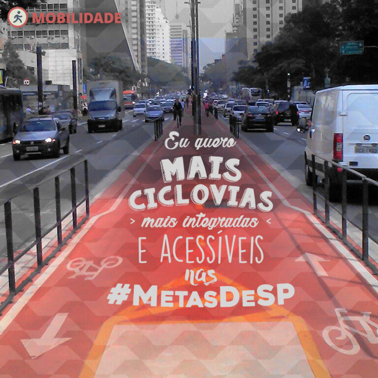 Sociedade civil apresenta propostas de mobilidade urbana para o Programa de Metas de São Paulo 2017-2020